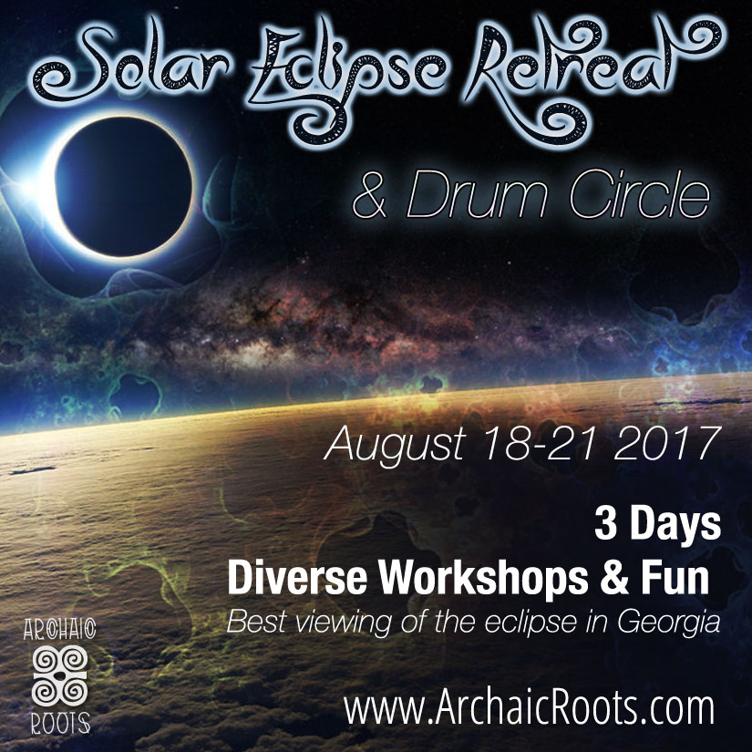 Solar Eclipse Retreat- Drumming The Sacred Masculine & Divine Feminine