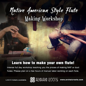 Native American Style Flute Building Workshop- July 2024