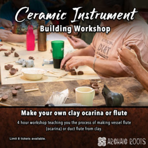 Ceramic Instrument Building Workshop 2024